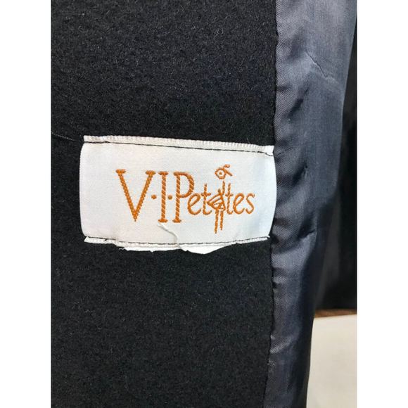 Vintage 'V.I.Petites' Wool Coat - Picture 7 of 7